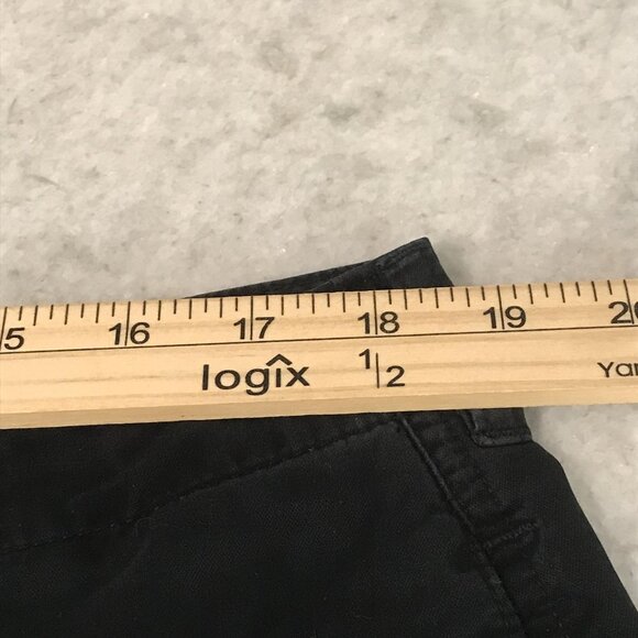 Polo Ralph Lauren Pants Mens 38 Black Cargo Utility Inseam 32 Button Pockets - Picture 9 of 11